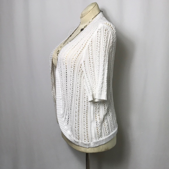 🌻 3/25 🌻 C&B Short Sleeve Crochet Cardigan - Picture 4 of 7